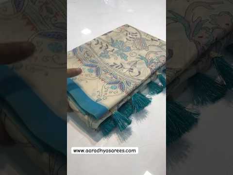 Malai Cotton Katha Printed Saree