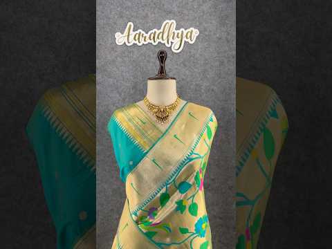 Pure Silk Kanchipuram Full Weaving Wedding Special Paithani Saree