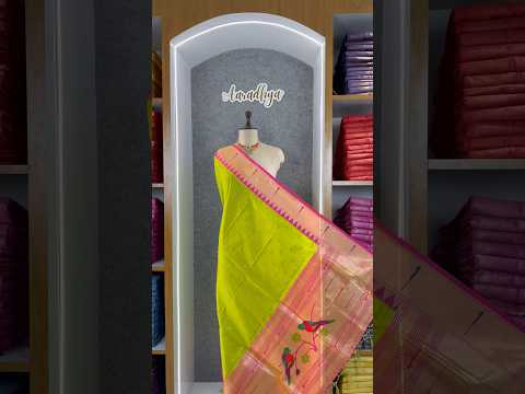 Pure Paithani Zari Border Parrot Motif Pallu Dupatta