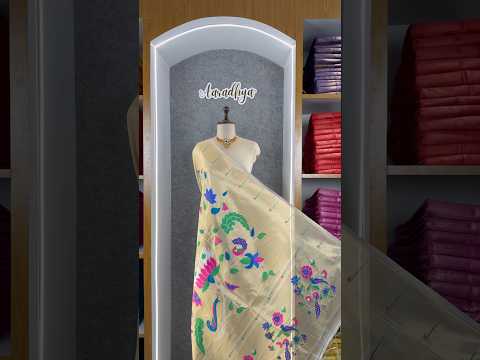 Pure Paithani Pallu All-over Zari Weaving Dupatta