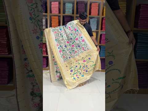 Janhvi Kapoor–Inspired Kanchivaram Paithani Silk Saree