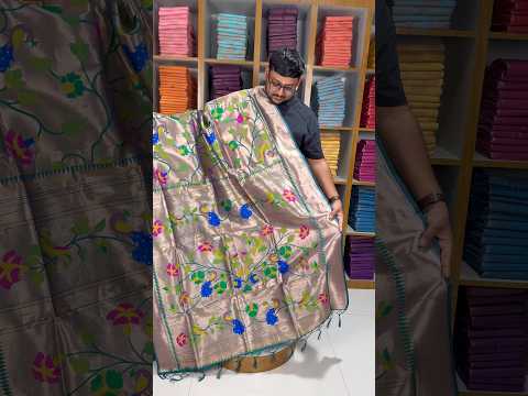 Pure Silk Kanchipuram Full Weaving Wedding Special Paithani Saree