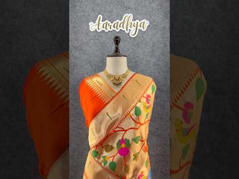 Pure Silk Kanchipuram Full Weaving Wedding Special Paithani Saree