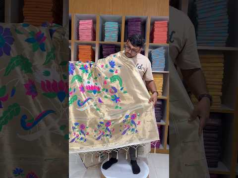 Pure Paithani Pallu All-over Zari Weaving Dupatta