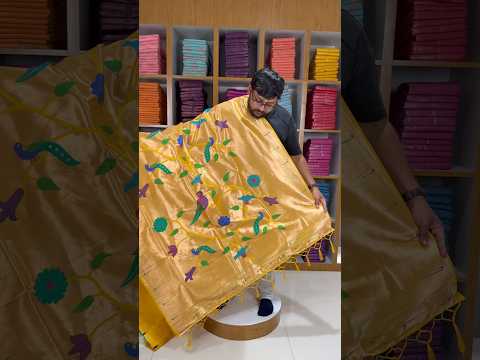 Paithani Jacquard Peacock (Mor) Jaal Dupatta