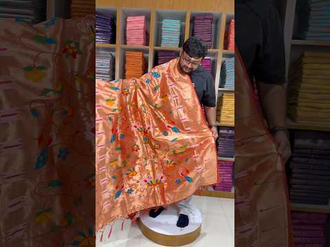 Paithani Soft Silk Rajhans Jaal Dupatta