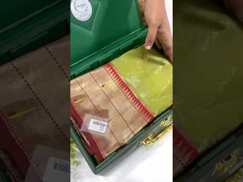 Maharashtrian 3D Pichwai Soft Silk Paithani Saree