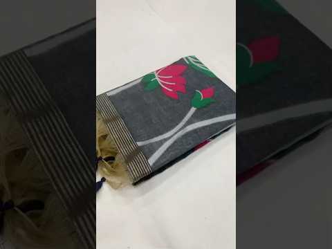 Beautiful Soft Muga Cotton Pichwai Saree