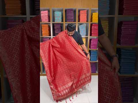 Pure Zari Weaving Viscose Silk Bandhani Dupatta