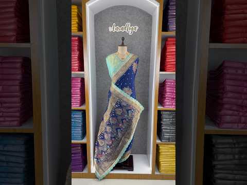 Dolla Silk Embroidery Work Lace Flowers Design Saree