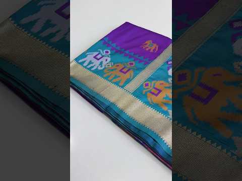 Traditional Purple Soft Silk Woven Patola Saree