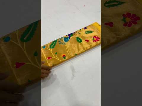 Premium Soft Half Half Brocade Paithani Saree
