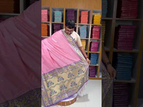 Rajwadi Mor Paithani Zari Butti Saree