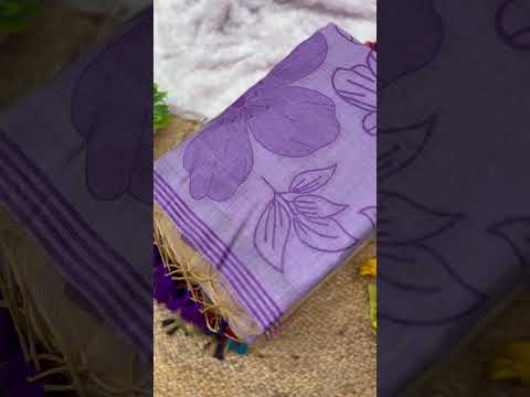 Latest Summer Special Muga Cotton Saree