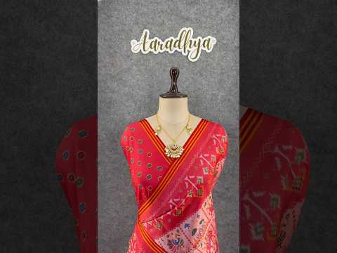 Elegant Patola Print Sarees