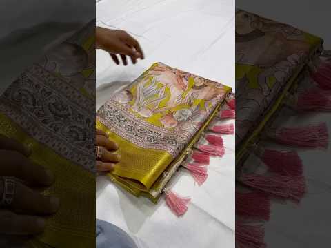 Manipuri Silk Digital Printed Kalamkari Saree