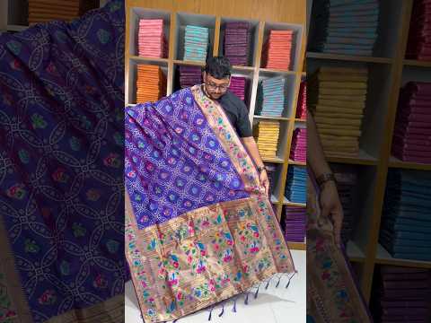 Bandhani Patola Silk Paithani Saree