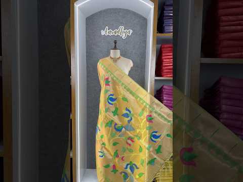 Paithani Soft Silk Lotus Jaal Dupatta