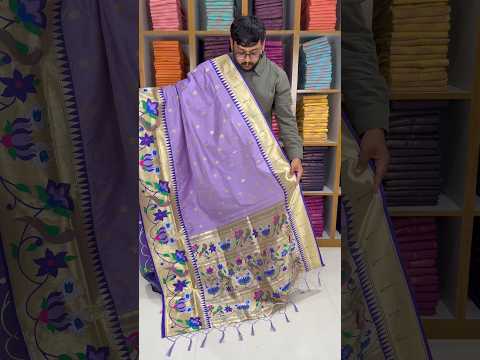 Authentic Paithani Sarees – Marathi Parampara