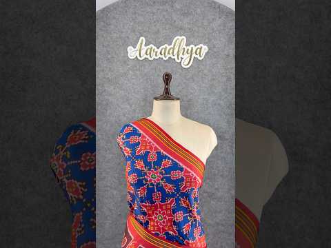 Designer Printed Patola Sarees