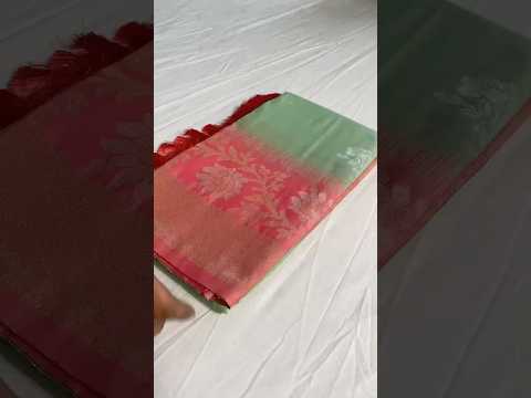 Dual Tone Contrast Pallu Designer Saree
