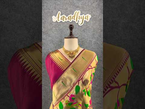 Pure Silk Kanchipuram Full Weaving Wedding Special Paithani Saree
