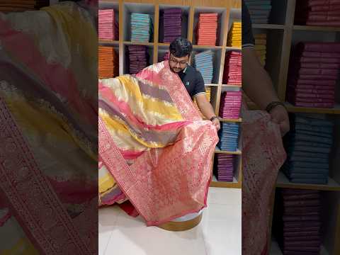 Banarasi Handlloom Rich Weaving Pallu Saree