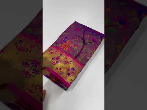 Super-Hit All Over Tissue Silk Paithani Saree