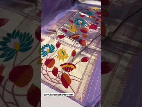 Paithani Soft Silk 3D Traditional Design Saree