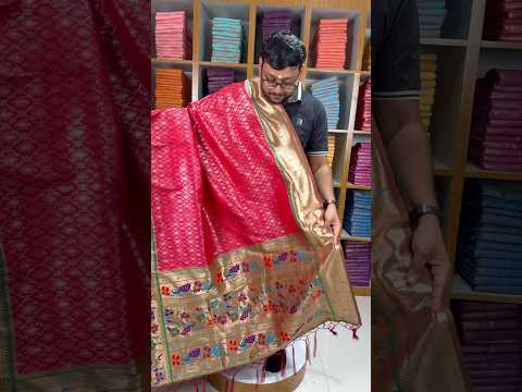 Rich Banarasi Soft Kanjivaram Paithani Saree