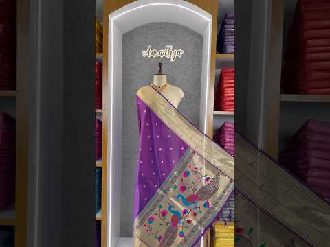 Soft Silk Paithani Dupatta for Wedding & Festive Wear