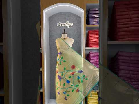 Paithani Jacquard Peacock (Mor) Jaal Dupatta