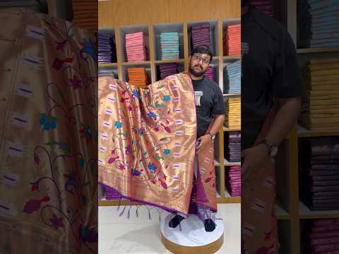 Paithani Soft Silk Rajhans Jaal Dupatta