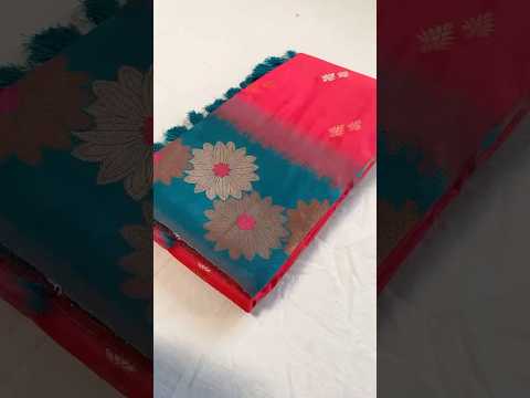 Soft Silk Floral Zari Weaving Saree