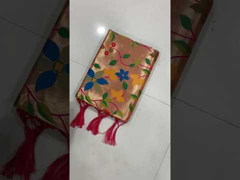 Soft Silk Brocket Kanchivaram Paithani Saree
