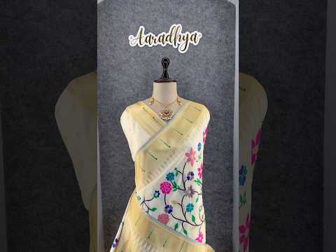 Janhvi Kapoor–Inspired Kanchivaram Paithani Silk Saree