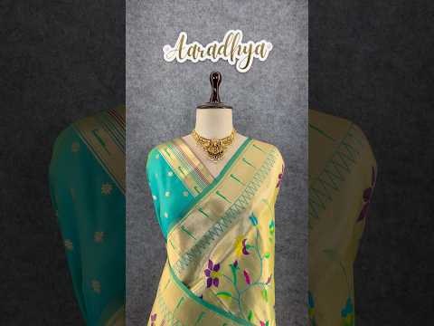All Over Jaal Weaving Brocket Paithani Soft Silk Saree