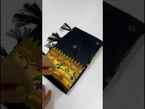 Paithani Silk Meenakari Weaving Saree