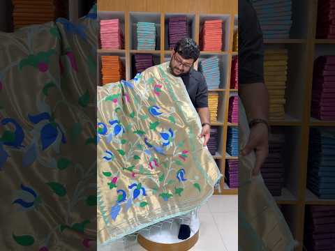 Paithani Soft Silk Lotus Jaal Dupatta