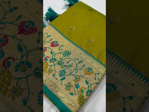 Traditional Wedding Paithani Soft Silk Saree