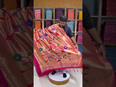 Paithani Jacquard Peacock (Mor) Jaal Dupatta