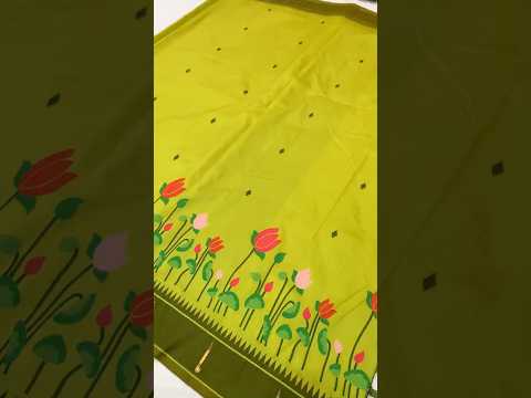 Designer Lotus Weaving Pichwai Paithani Saree
