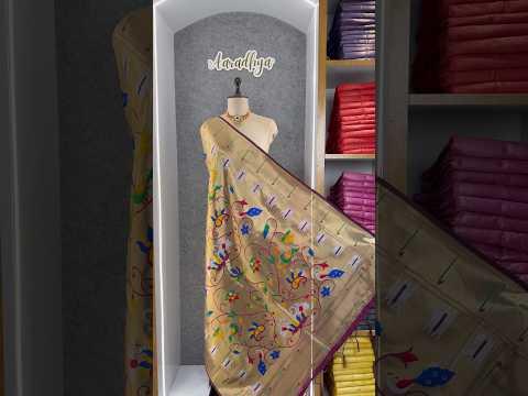 Paithani Soft Silk Rajhans Jaal Dupatta