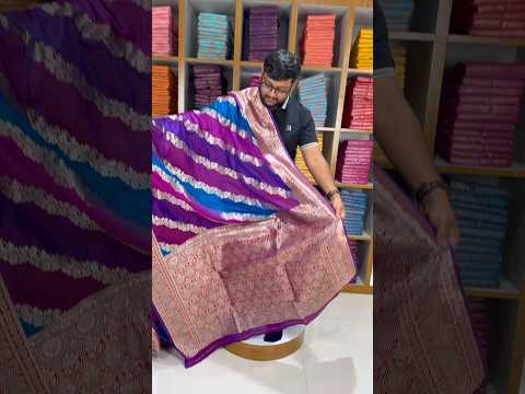 Banarasi Handlloom Rich Weaving Pallu Saree