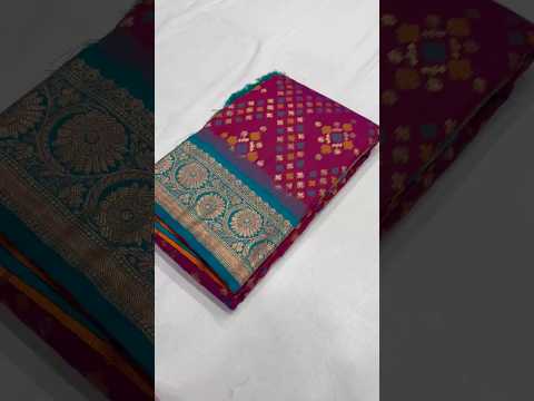 Premium Patola Silk Ikkat Weaves Saree