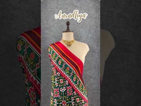 Premium Pure Gaji Silk Patola Dupatta