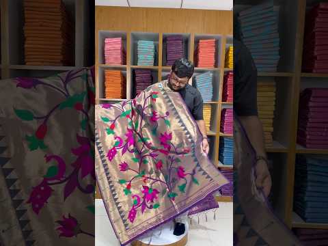 Paithani Soft Silk Lotus Jaal Dupatta