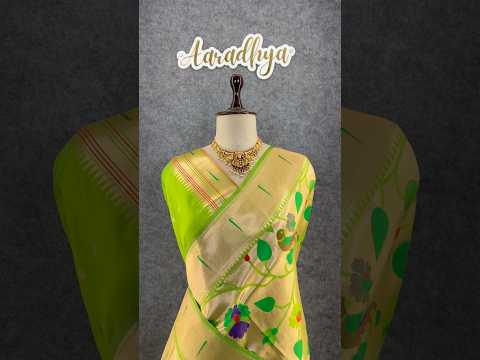 Pure Silk Kanchipuram Full Weaving Wedding Special Paithani Saree
