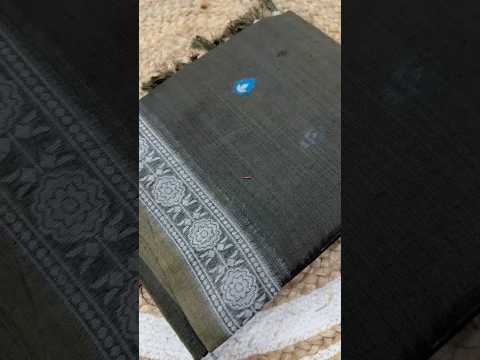 Soft Pure Muga Cotton Azrakh Style Pallu Saree