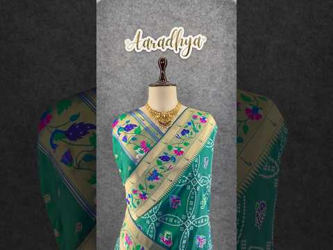 Bandhani Patola Silk Paithani Saree